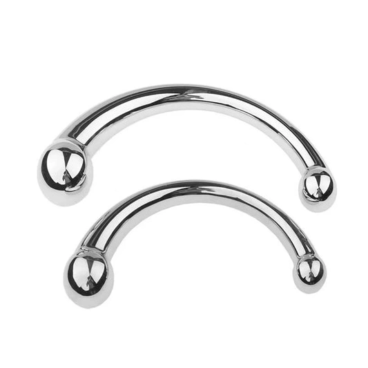 Double Hook Stainless 5858 Anal Steel Ended Elegant 0708